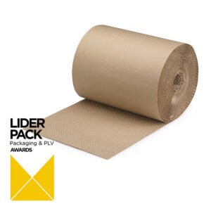 Papel de burbujas reciclado